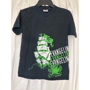 Evangelina Youth Large Black Graphic Tee Hanes Heavyweight Cotton